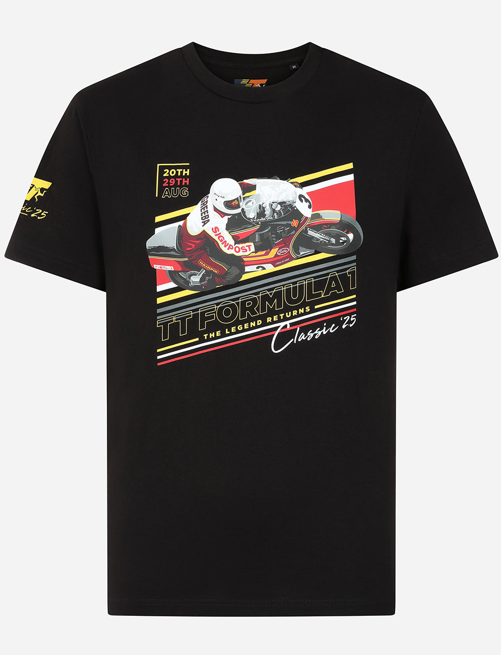 Classic TT Races T-Shirt - Black